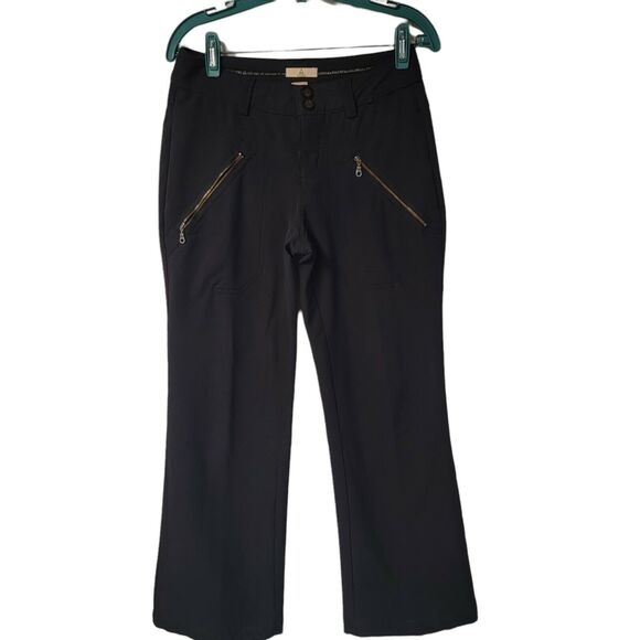 Ascend Black Hiking Pants Athleisure Light Weight Size 4 - Picture 5 of 7